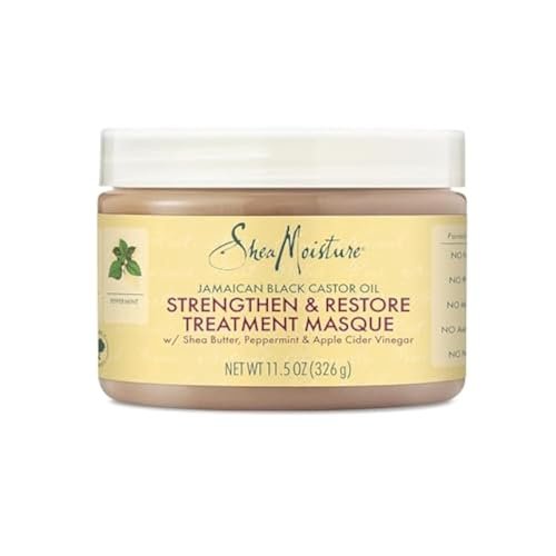 31scpaQxkNL.jpg Shea Moisture Jamaican Black Castor Oil Strengthen & Restore Masque 325ml - Image 1